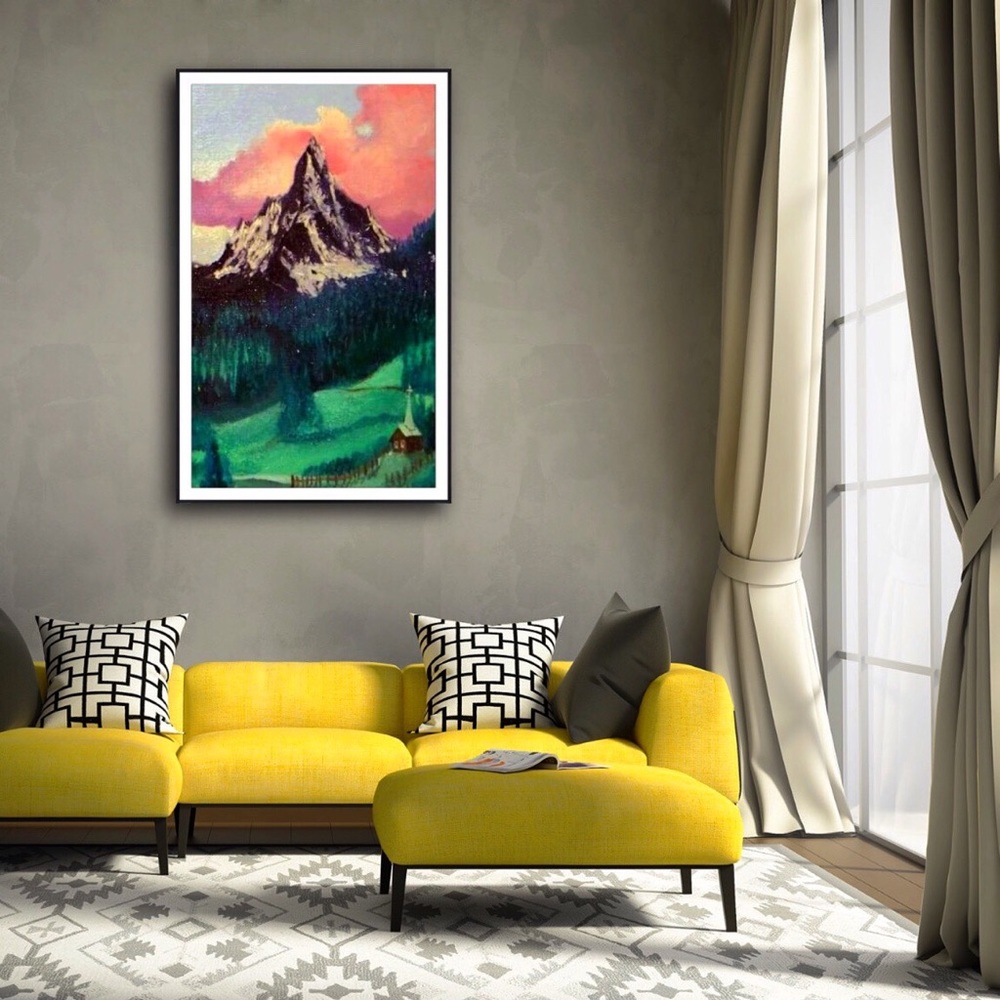 Unframed Art Print 16 x 20 😀❤️Shipped Via USPS